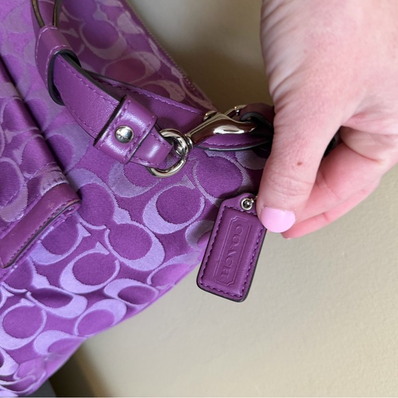 Coach Penelope Signature Sateen Convertible Shoulder Bag - Picture 3 of 12